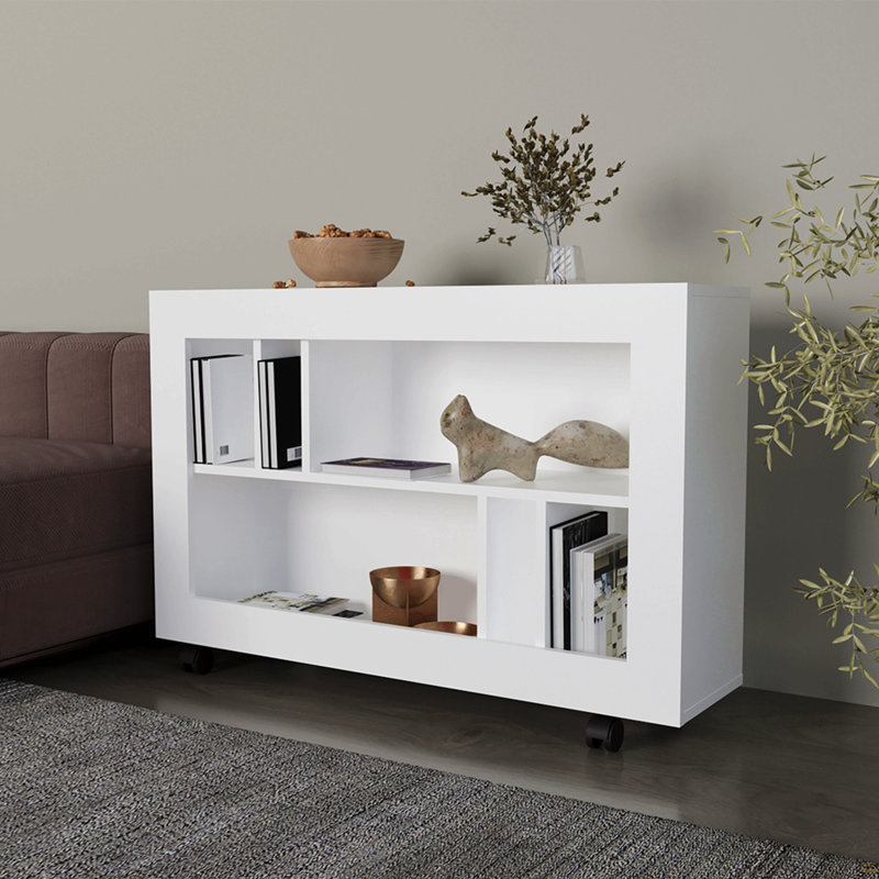 Chariot de table, salon, Blanc