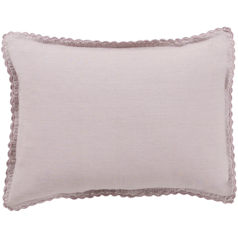 Evelyn Linen Sham Set, King, Neutral