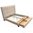 Beverly Upholstered Wingback Storage Bed