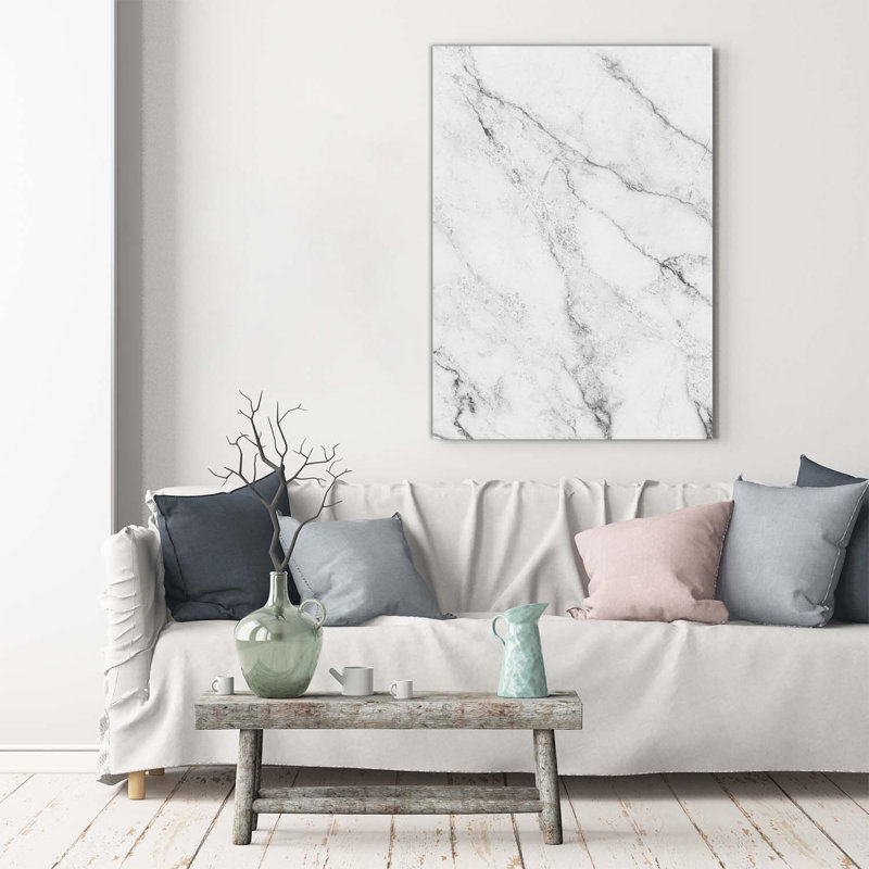 Marble Background - Wrapped Canvas Print