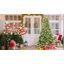 Arbre de Noël illuminé 5 pi avec 300 lumières chaudes UL, 967 pointes PE + PVC, branches articulées et support en métal robuste pour une installation facile et un look réaliste