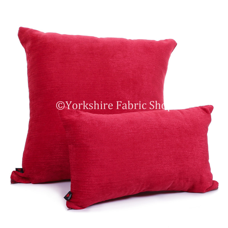 Eberhardt Square Cushion, Small, Red