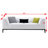 Knuth Tuxedo Arm Sofa-1085361578