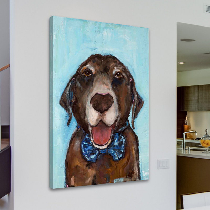 « gus », reproduction d’art sur toile, H 24 po x l 16 po x P 1,5 po