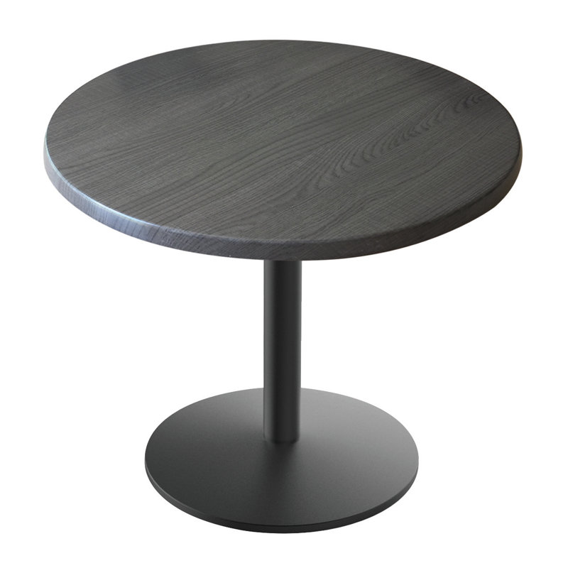 Indoor/Outdoor Table, Charcoal, 30" H x 36" W x 36" D