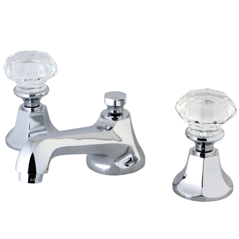 Metropolitan Widespread Bathroom Faucet with Drain Assembly, Polished Chrome