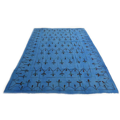7x10 Perry Blue Rug