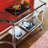 Modern transparent acrylic console table