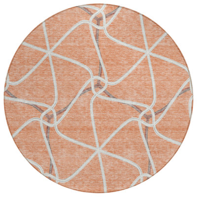  Aleg Area Rug with Non-Slip Backing