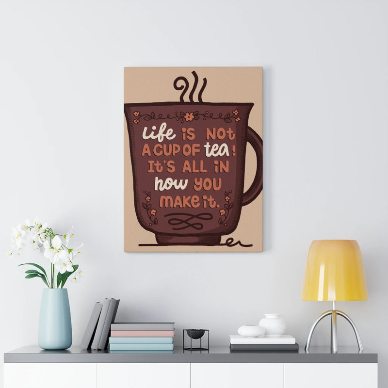 It's All In How You Make It - Wrapped Canvas Print, 61cm H x 46cm W