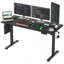 Bureau électrique debout avec hauteur ajustable et planche d'épissure pour une utilisation ergonomique à domicile-1551940613-1551940730-1551940728