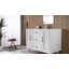 Robinet de lavabo pour salle de bain à poignée double 4 pouces avec ensemble de bonde avec drain-98449795