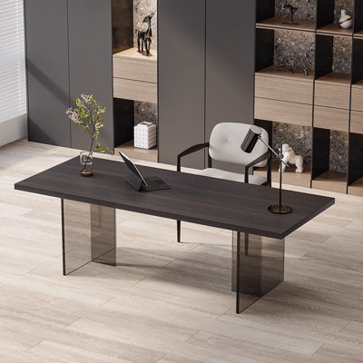 Italian Minimalist Acrylic Desk
