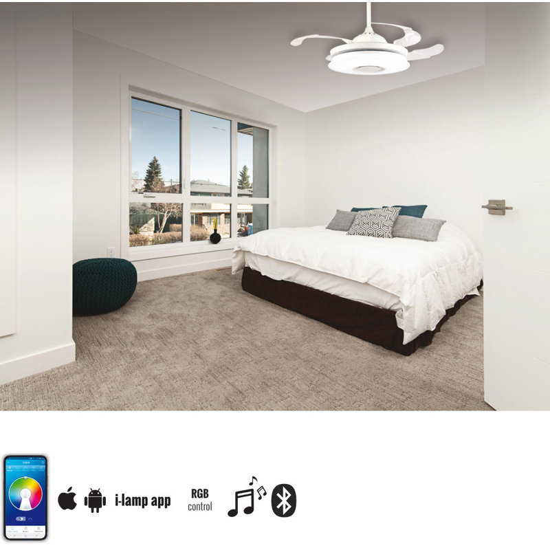 Brasher 107cm Ceiling Fan with LED Lights