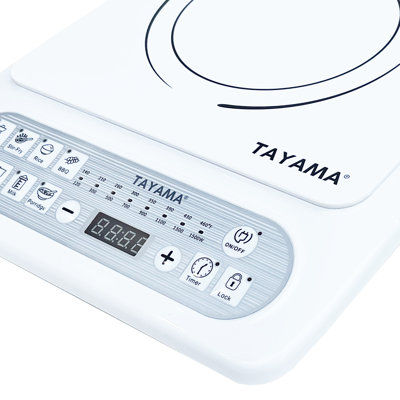 Tayama 1500 Watt Ceramic Single Induction Cooktop