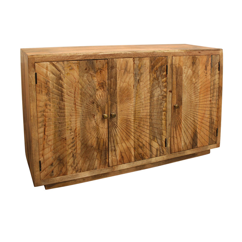 Zatavia 57 " W Mango Solid Wood Sideboard