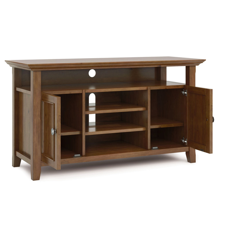 Meuble télé 54 po, Marron foncé