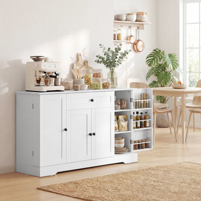 Buffet buffet, petit garde-manger avec porte