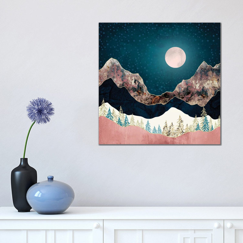 Pine Vista - Print on Canvas, Wrapped Canvas, 45.72 cm H x 45.72 cm W x 1.91 cm D