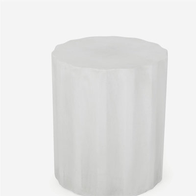 Table d'appoint d'extérieur en béton léger