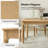 Waynesville Pippa 5-Piece Dining Room Set with Fluted Dining Table And Dining Chair