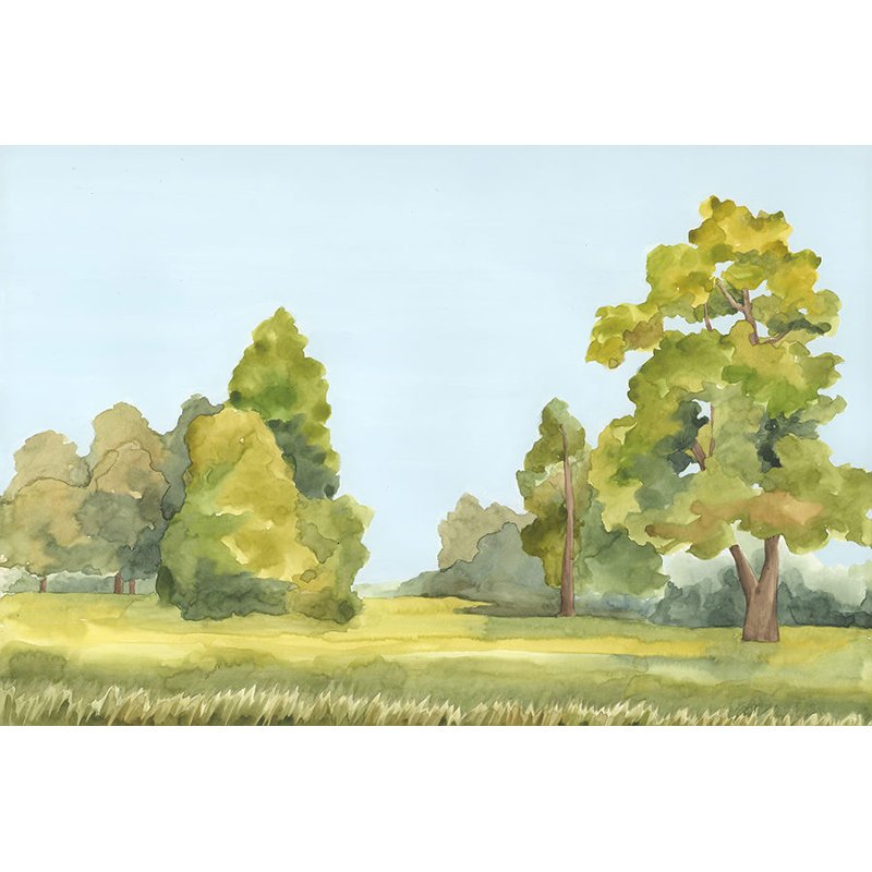 Bright Forest V Painting by Giselle Kelly, Image Brush Gel