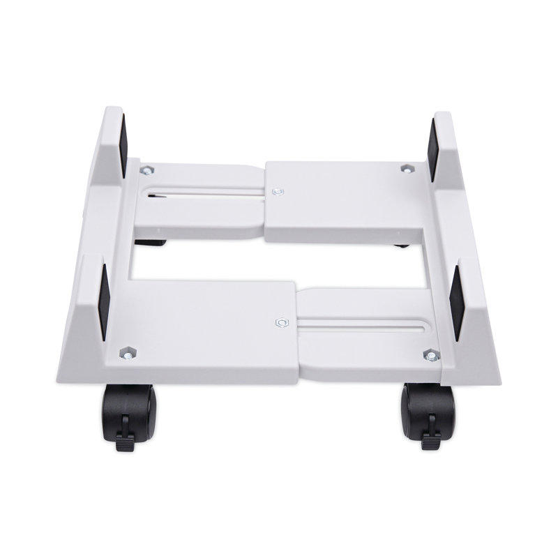 Innovera® Econo Mobile CPU Stand 5'' H x 8.75'' W AV Cart with Wheels