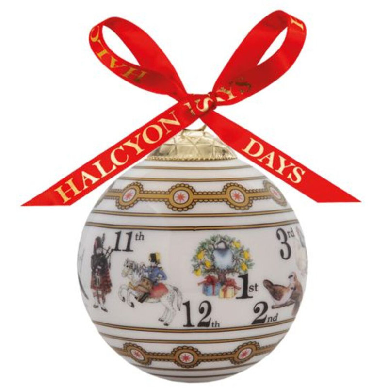 Ornement 12 jours de Noël Halcyon Days
