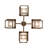 Hyde Park Wright 4 Light Chandelier