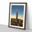 Taipei City in Taiwan Abstract Art - Picture Frame Graphic Art Print-55729536-55729534