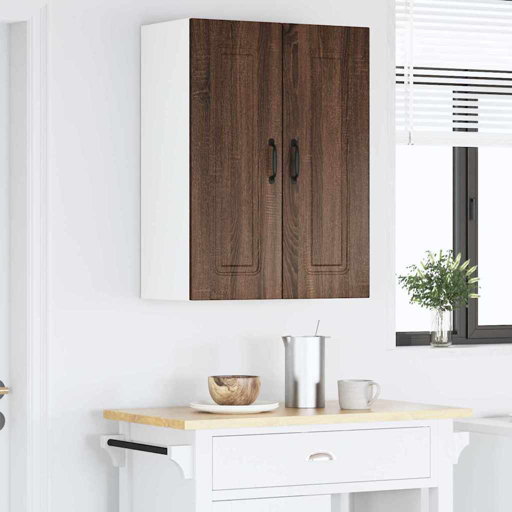 Vidaxl Kitchen Wall Cabinet Sonoma Oak 60 X 31 X 80 Cm Engineered Wood