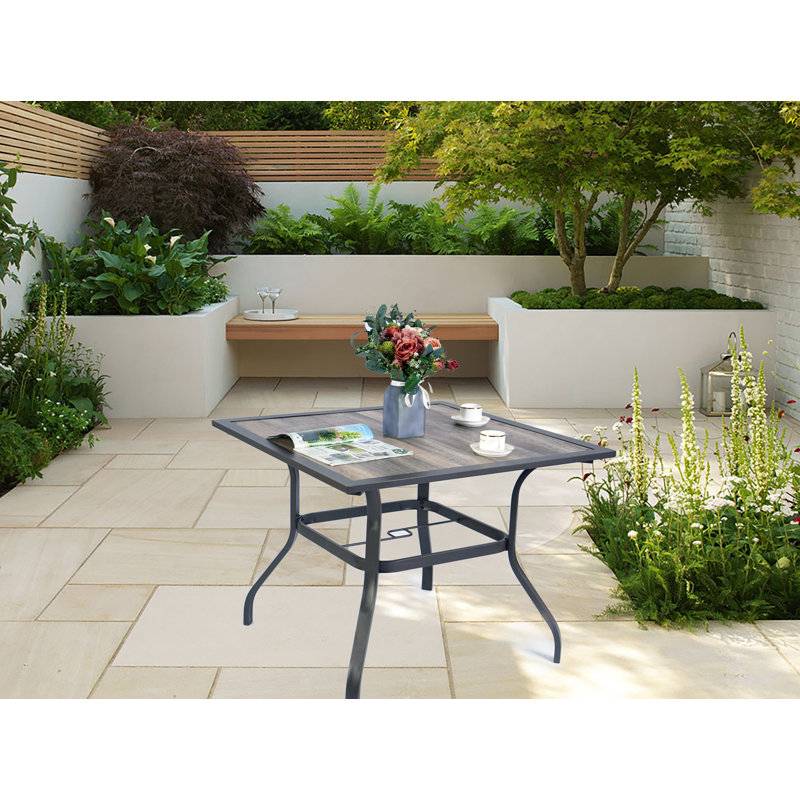 4 - Person Patio Dining Set with Square Table