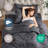 Bed-in-a-Bag Pinch Pleat Comforter Set with Bed Sheets & Memory Foam Cooling Pillows-116163020-116163038