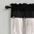 Button Solid Color Cotton Blend Tailored Window Valance-1590117521-1495815232