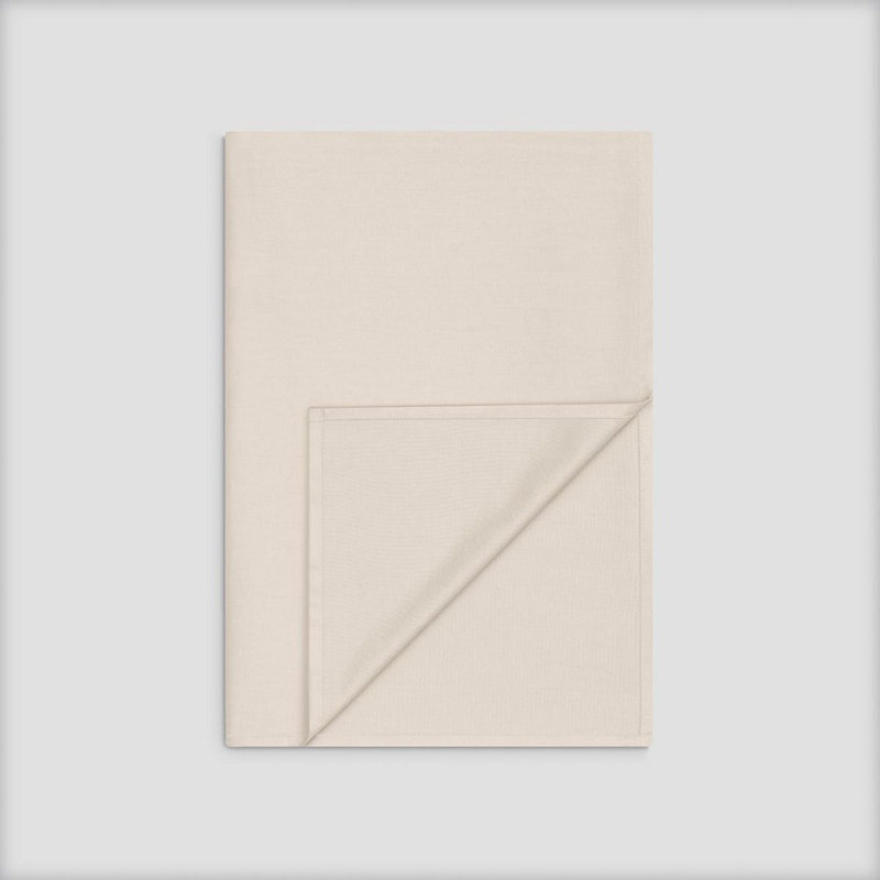 Avari Satin Flat Sheet, Beige
