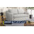 Serta Harvey 66.1" Full Size Convertible Sleeper Loveseat with Pop-Up Bed, Textured Woven-100114428