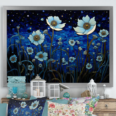 " Moonlight Flower Field Dreams II "