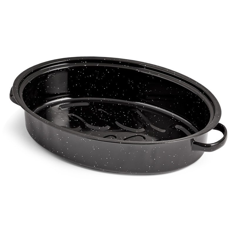 VonShef Non-Stick Stainless Steel Roasting Pan