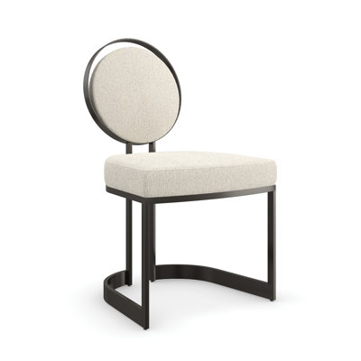 Chaise d'appoint en chocolat La Lune