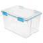 Bac de rangement en plastique Sterilite