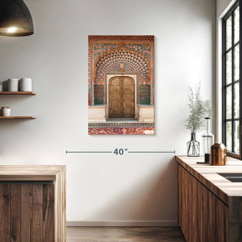 Porte Jaipur Lotus, H 36 po x l 24 po