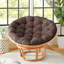 Coussin de siège d'intérieur texturé Papasan-46935573-46935568