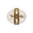 Bola 2 - Light Brass Unique/Statement Pendant