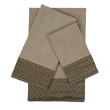 Ensemble de serviettes 100% coton 3 pièces Luxuriant