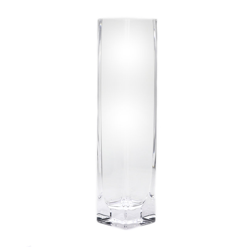 Quadrato Handmade Glass Table Vase