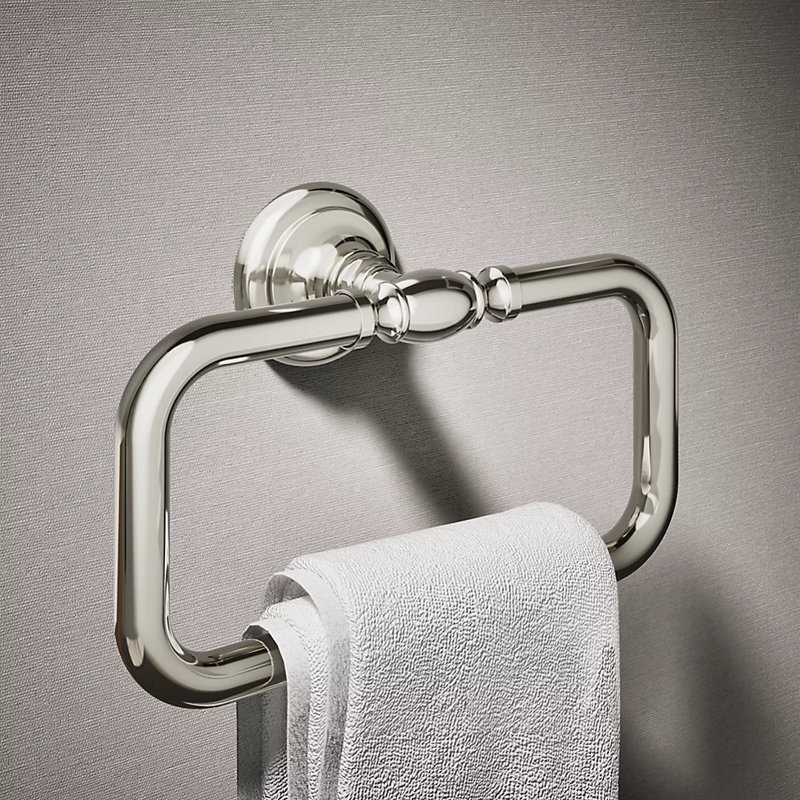 Artifacts Towel Ring, Nickel poli éclatant