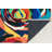 Maisie Abstract Coming Up Roses Area Rug-1818486348