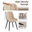 Ensemble de 2 chaises de salle à manger en cuir Seferina-2127224141