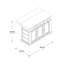 Ensemble d'ilot de cuisine Hewish-30098432