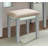 Transitional Style  1Pc Vanity W/ Stool Set Core Design Storage Drawers Central Mirror Padded Stool Bedroom Furniture-1811719081
